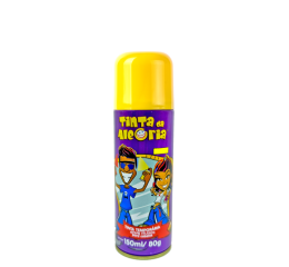 CARNAVAL TINTA P/CABELO SPRAY 150ML AMARELO